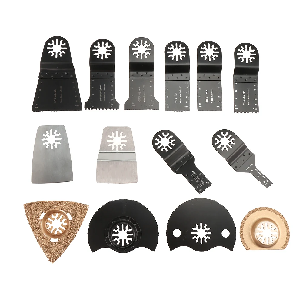 

14PCS Electrical Grinding Machine Accessories Saw Blades Steel Material Power Tool Parts For Cutting And Grinding On Wood