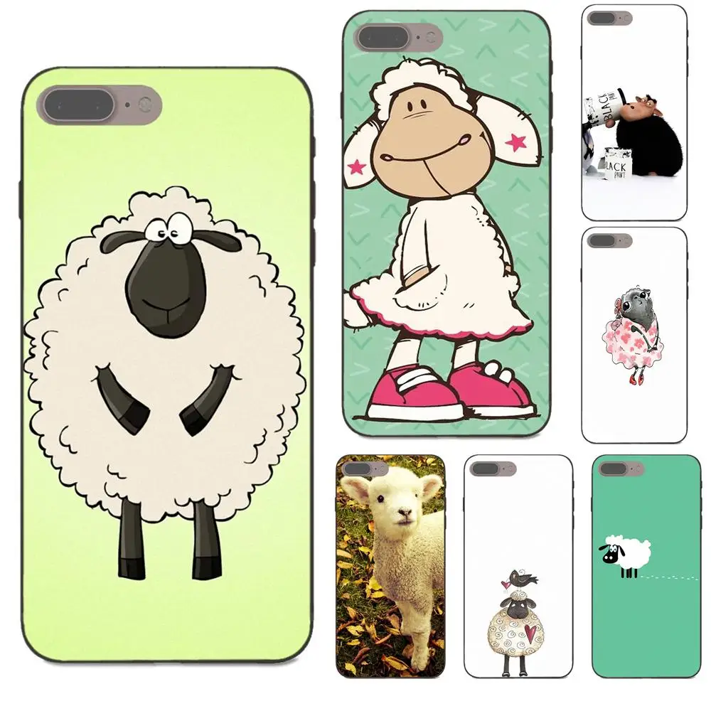 

For Huawei Honor 5A 6A 6C 7A 7C 7X 8A 8C 8X 9 10 P8 P9 P10 P20 P30 Mini Lite Plus TPU Coque Case Sheep