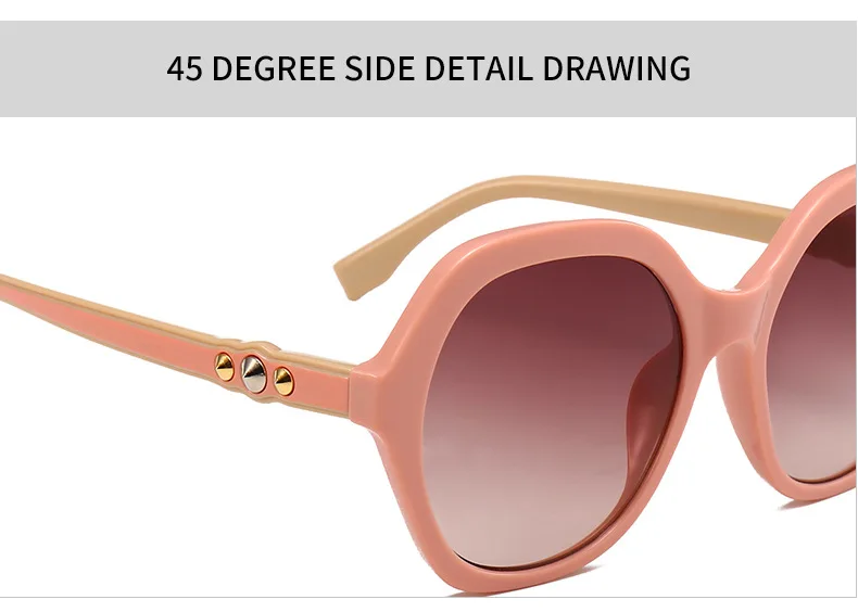 Высокое качество, градиентные линзы, солнцезащитные очки для женщин, фирменный дизайн, UV400, модные солнцезащитные очки для женщин, бриллиантовое украшение с коробкой FML