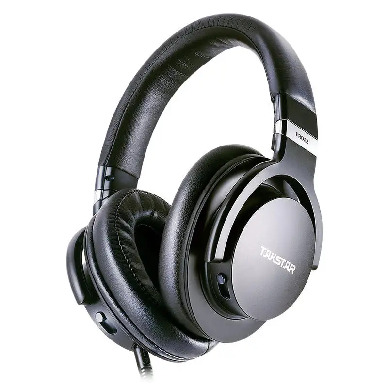 Оригинальные наушники Takstar PRO82/PRP 82 Stereo Dynamic Hifi регулируемые басы DJ гарнитура