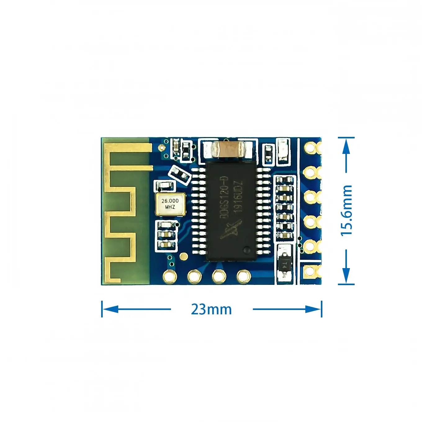 JDY-62 мини Антенна BLE Bluetooth стерео аудио двойной двухканальный Высокий Низкий уровень плата модуль для Arduino для IOS автоматический сон