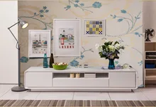 TV Background Wall Wallpaper Decoration Living Area 5D Modern Simple 3D Film And Television Wallpaper Household 8D Wall Covering