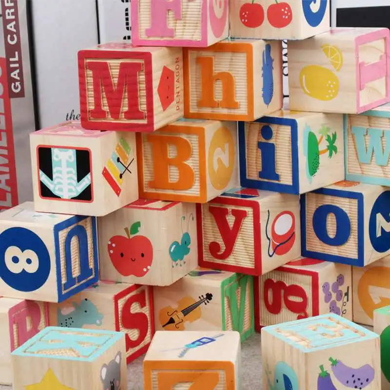 elc wooden alphabet blocks
