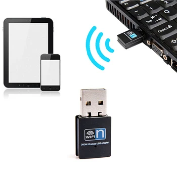 

300Mbps Mini Wireless USB Wifi Adapter LAN Antenna Network Adapter 802.11n/g/b