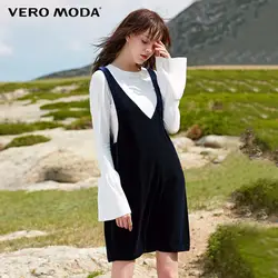 Бархатное платье с расклешенными рукавами Vero Moda | 317361510