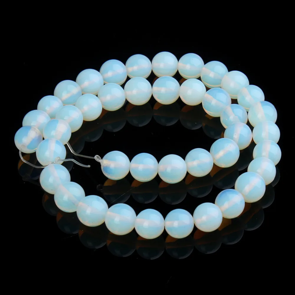 

XINYAO 4 6 8 10 12 14 mm Natural Stone Beads 40cm/Strand Round Spacer Beads DIY Jewelry Making Material F2133