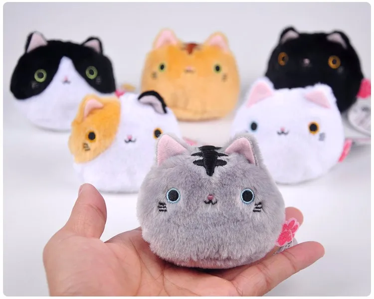 Оптовая продажа 60 шт./лот Симпатичные животные кошка плюшевые игрушки Мягкий