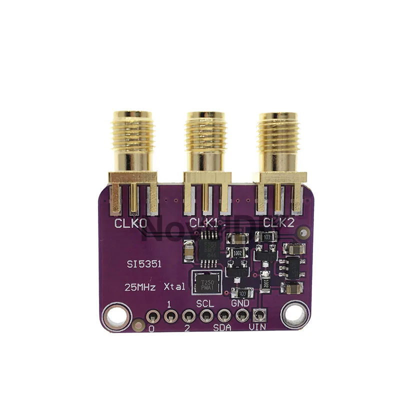 Настольная плата для генератора часов Si5351A Si5351 I2C 3 5 в постоянного тока Модульная