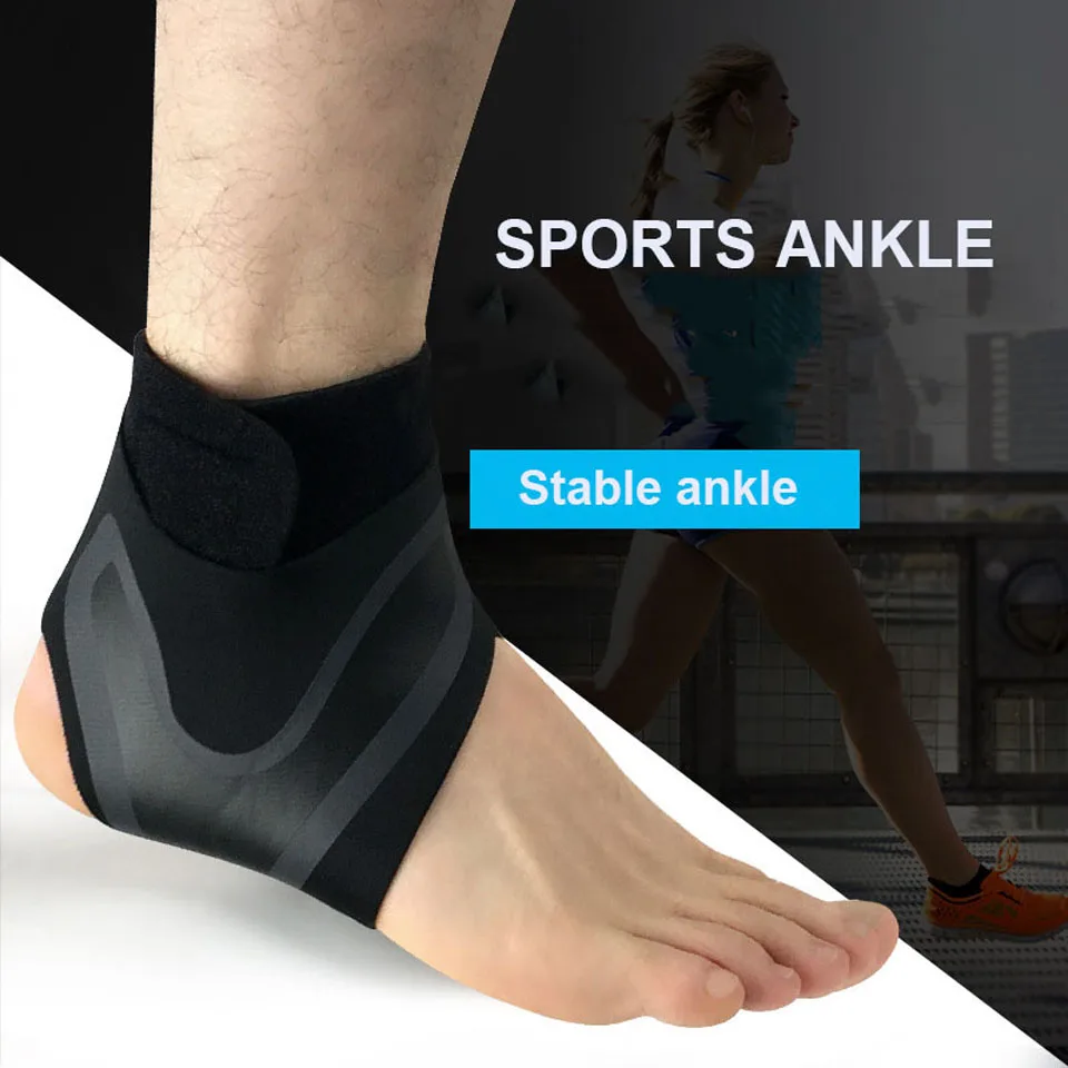 Fitness ankle straps Ankle straps Ankle support Ankle support brace 1PCS Ankle Brace Support Elasticity Free Adjustment Protection Foot Protect Bandage Sprain Prevention Sport Fitness