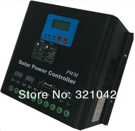 

60A 48V PWM Solar System Controller with Metal Shell,LCD Liquid Crystal Display,MCU Design with High Speed,Excellent Performance