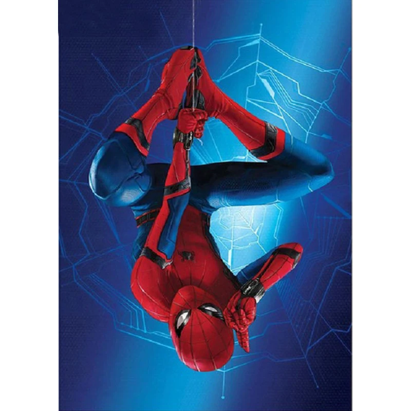 

Cartoon Spiderman Full,Diamond Painting,Diamond Embroidery Cross Stitch,5D,Square,Rhinestone,Mosaic,Kit,DIY,Christmas gift Z213
