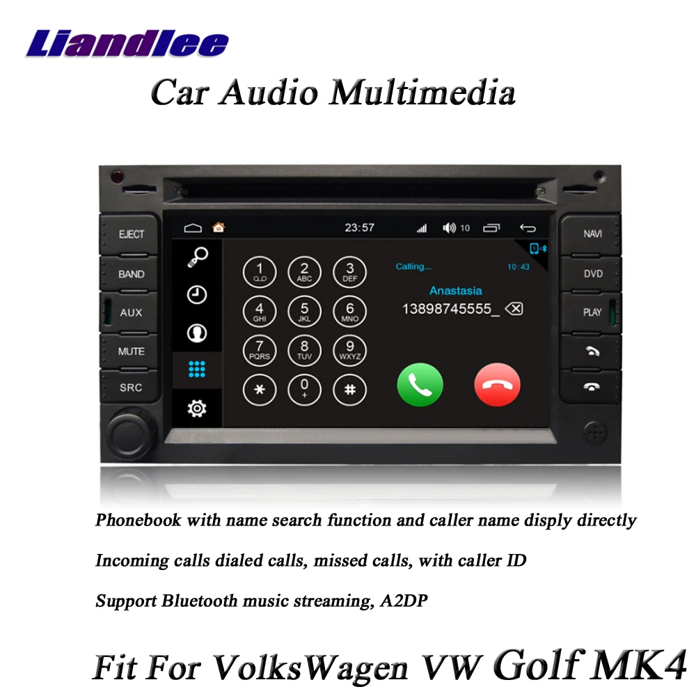 Discount Liandlee For VolksWagen VW Golf MK4 2003~2004 Car Radio Camera OBD TV BT Wifi DVD Player GPS Map Navi Navigation Android System 1