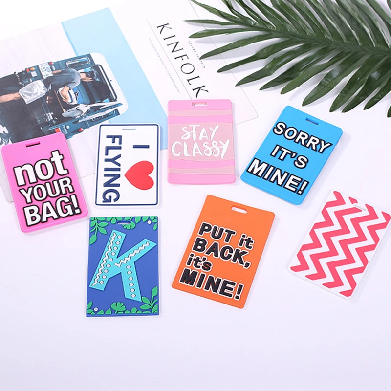 

PVC soft luggage tag boarding pass