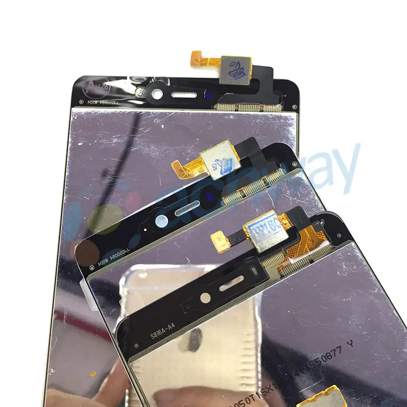 Xiaomi M4S lcd assembly black-white-gold  (12)