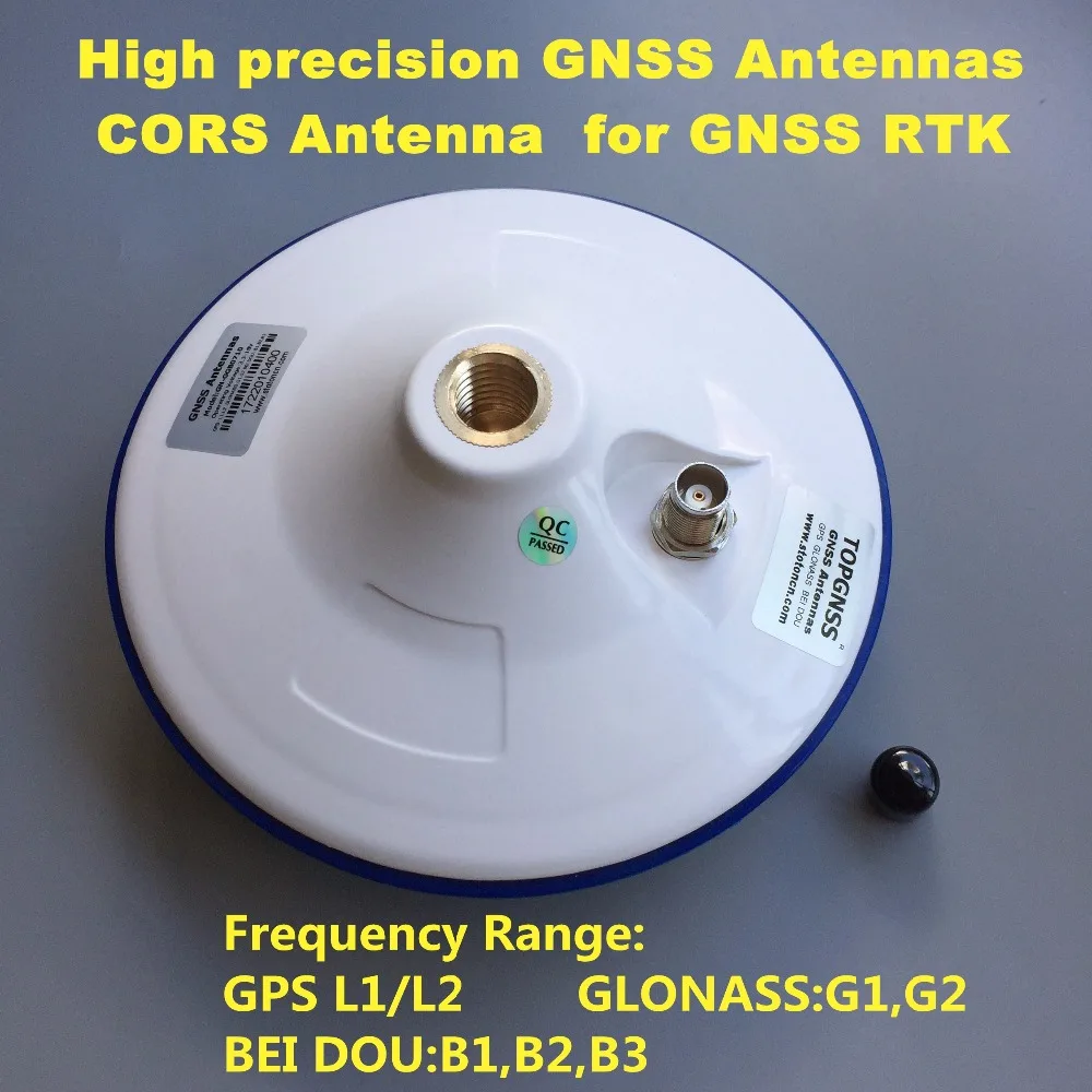 Высокоточная антенна RTK GNSS GPS с высоким коэффициентом усиления CORS TNC 3 18 в GLONASS GALILEO