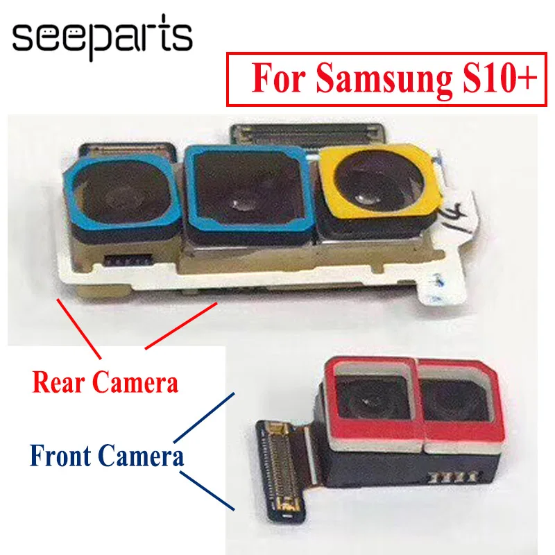 For Samsung Galaxy S10 Front Camera Flex Cable For Samsung S10 Plus Rear Camera Replacement Parts 1