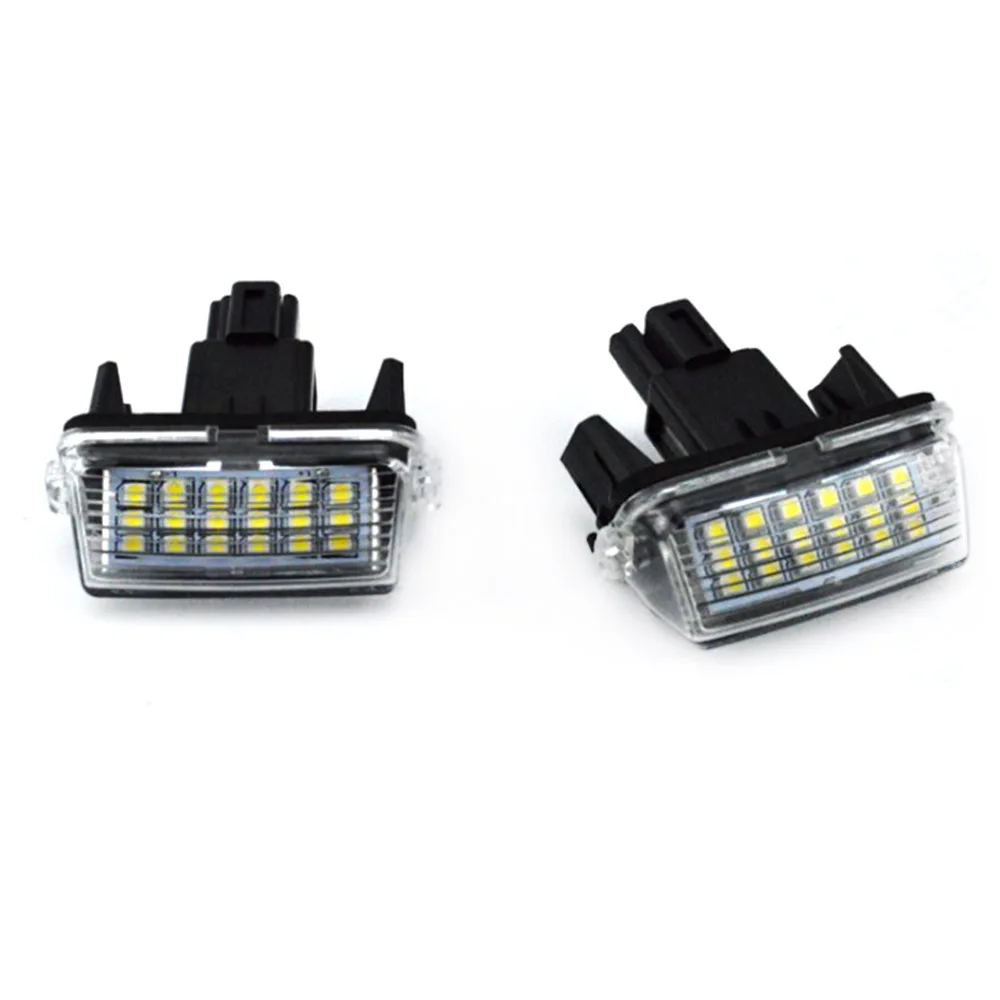 

New 2Pcs 18-SMD LED Xenon License Plate Light Car-styling For Toyota CAMRY 2012-2015