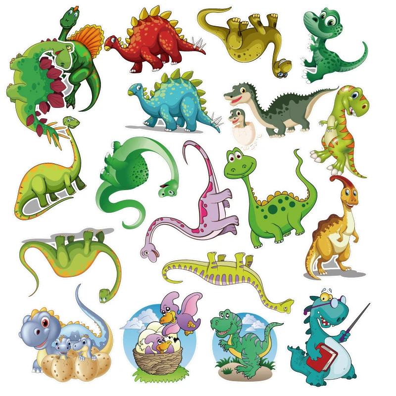 50Pcs Anime Children Sticker Cartoon Dinosaur Series Stickers for pc Notebook Skateboard Bicycle Moto DIY Waterproof kid ToyGift 50Pcs Anime Children Sticker Cartoon Dinosaur Series Stickers for pc Notebook Skateboard Bicycle Moto DIY Waterproof kid ToyGift