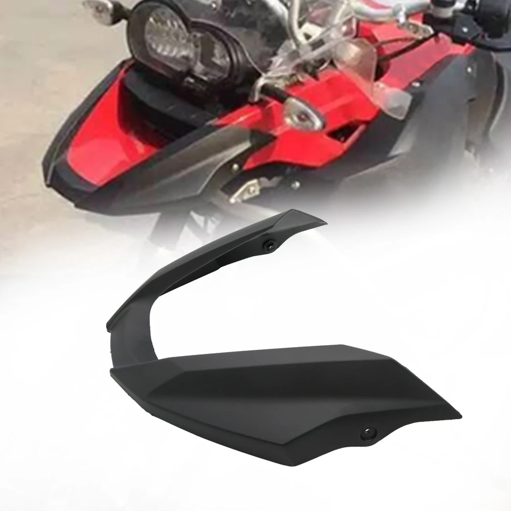 Black Front Fender Beak Wheel Cover For BMW R1200GS 2008-2012 Motorcycle Front Fender Beak Extension Wheel Cover (8)