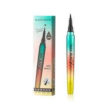 Black Liquid Eyeliner Pencil Makeup Waterproof 24H Long-lasting Anti-blooming Accurate Draw Eye Liner Pen Makeup