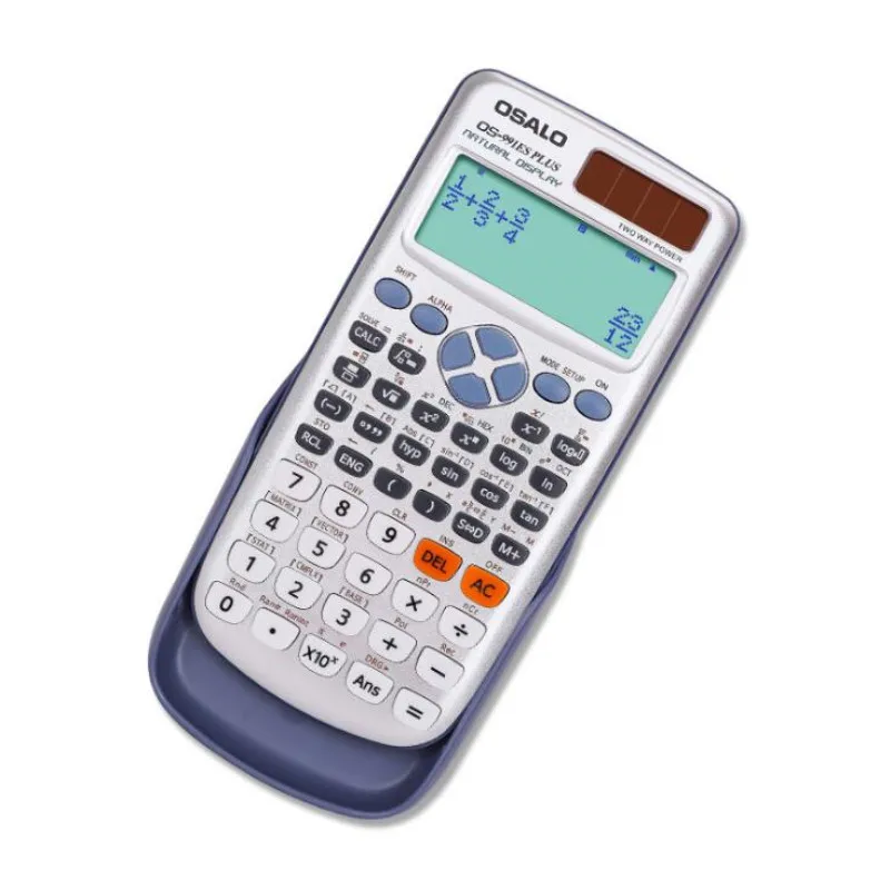 OS-991ES زائد البيئة ABSc العلوم حاسبة الشمسية الطاقة 417 أنواع متعددة الوظائف طالب وظيفة حاسبات OS-991ES زائد البيئة ABSc العلوم حاسبة الشمسية الطاقة 417 أنواع متعددة الوظائف طالب وظيفة حاسبات