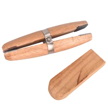 

1Pc Wooden Tweezers Holder Jewelry Tool Wood Ring Clamps Jeweley Making Hand Tool Benchwork Professional