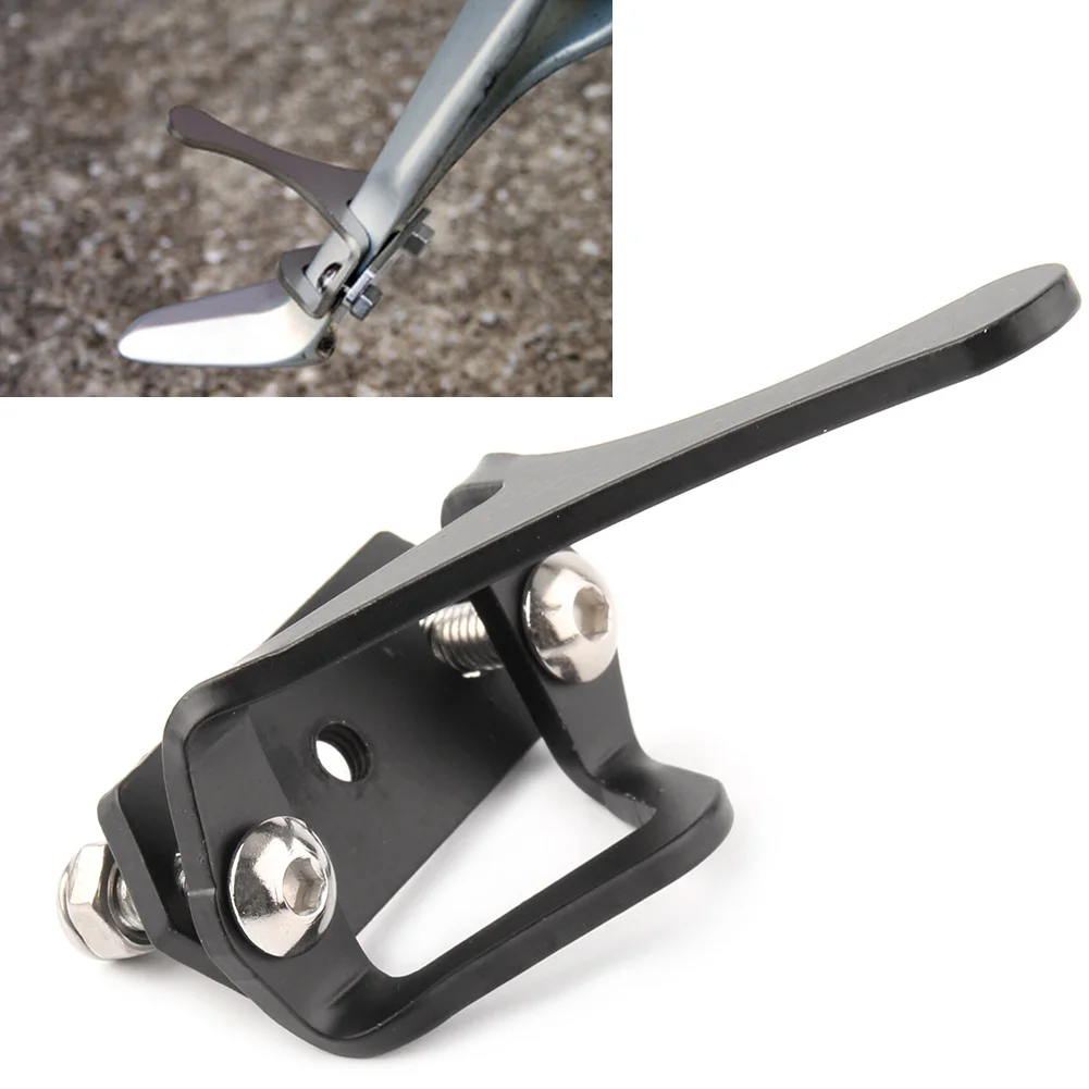 

Motorcycle Left Kickstand Side Stand Enlarger Column Auxiliary For DUCATI 1199 1299 899 959 PANIGALE