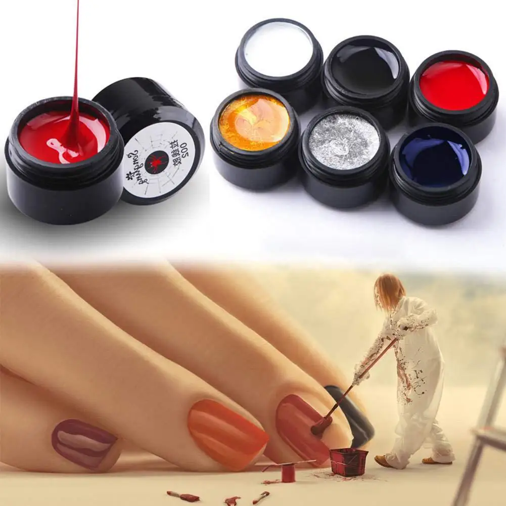 

Women Long Lasting Soak Off Elastic Nail Painting Drawing Gel DIY Art Lacquer Varnish Base