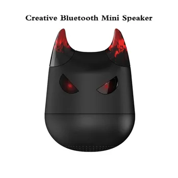 

Creative Subwoofer Bluetooth Mini Speaker Portable Wireless Speaker With Loudspeaker Receiver Boombox FM Radio with Take Photo
