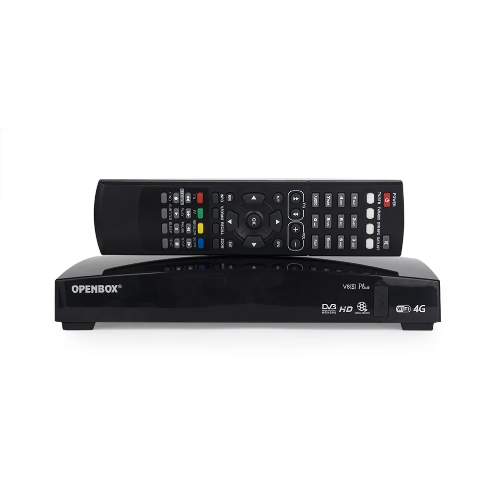 

OLOEY Openbox V8S Plus DVB-S2 Digital Satellite Receiver Support Xtream USB Wifi Youtube Biss Key Card Sharing NEWCAMD