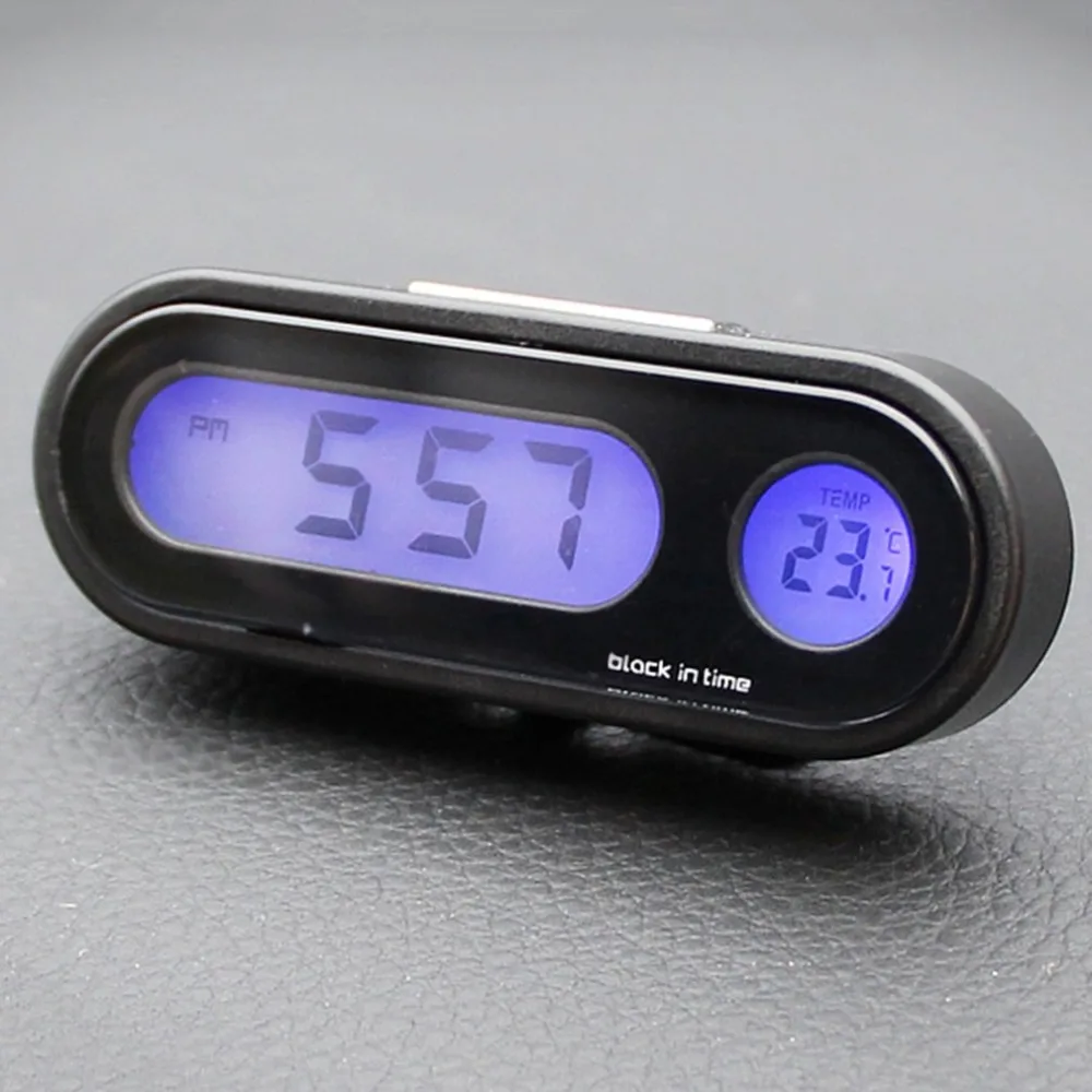 2-in-1 Auto Car Electronic Clock Luminous Thermometer LED Digital Display Mini Portable Dashboard Clock Car Accessories 2-in-1 Auto Car Electronic Clock Luminous Thermometer LED Digital Display Mini Portable Dashboard Clock Car Accessories