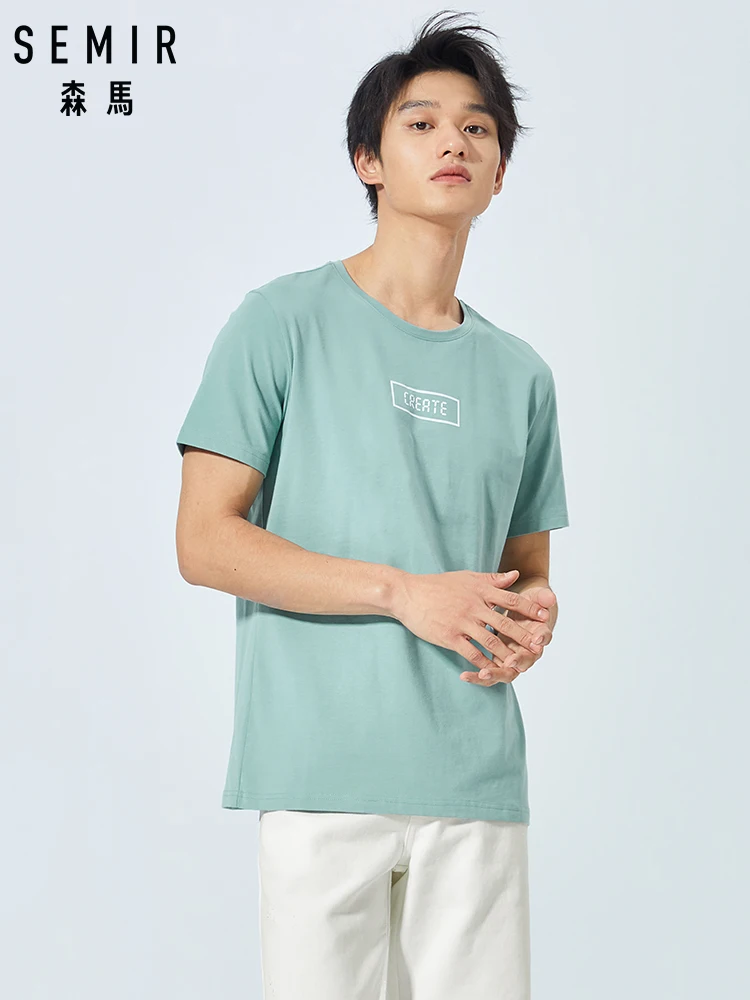 

SEMIR Summer Custom tshirt Print Men Personalized Team Family Customized Printed Promotion Apparel Camisa Tees