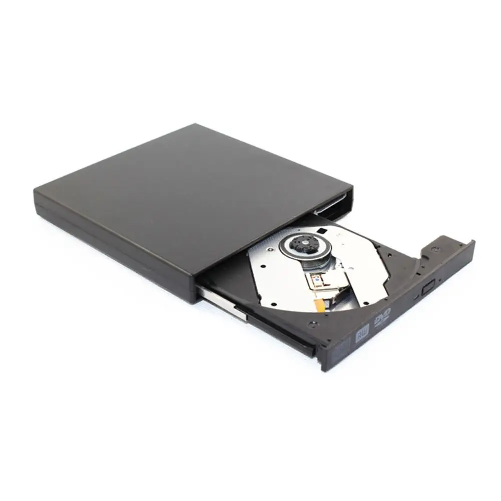 USB 2,0 внешний мобильный оптический привод CD-ROM DVD-RW плеер горелки для портативных ПК хорошее качество