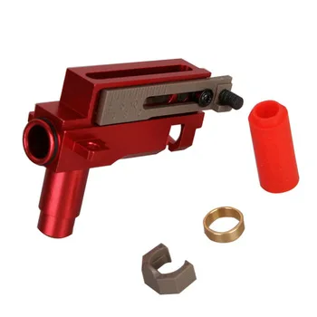 Airsoft AK Hop Up Chamber Set CNC 7075 Aluminum W/ Bucking & Nub AEG Game Gun