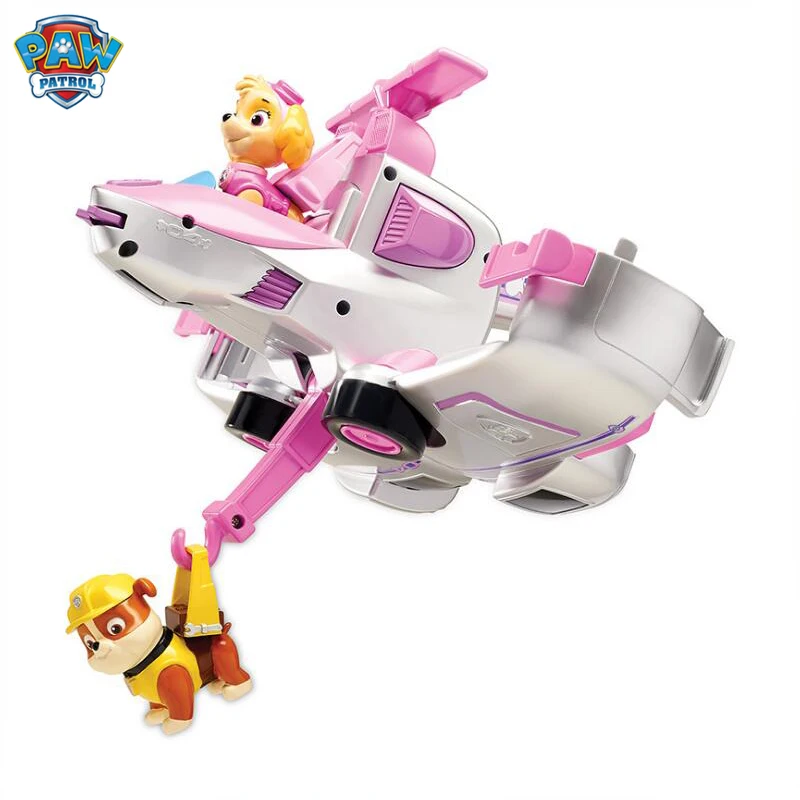 Paw Patrol dog car Flip Fly toys может веселиться с этим автомобилем 2 в 1 игрушки подарок на