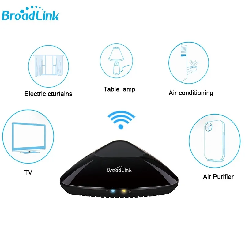 

New Broadlink Rm Pro+ Wifi Universal Remote Control Smart Hub For Xiaomi Iphone IR RF 433mhz 315mhz Compatible Alexa Google Home