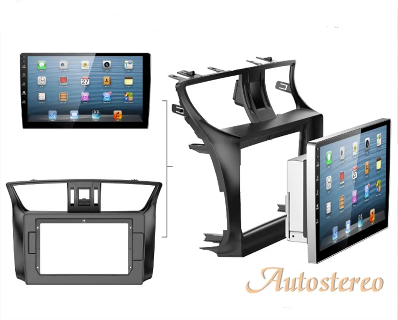 

10.1 inch Android 5.1 Quad Core Car DVD Player GPS head unit for Nissan Sylphy Sentra 2012-2016 Pulsar NB17 Tiida C13R