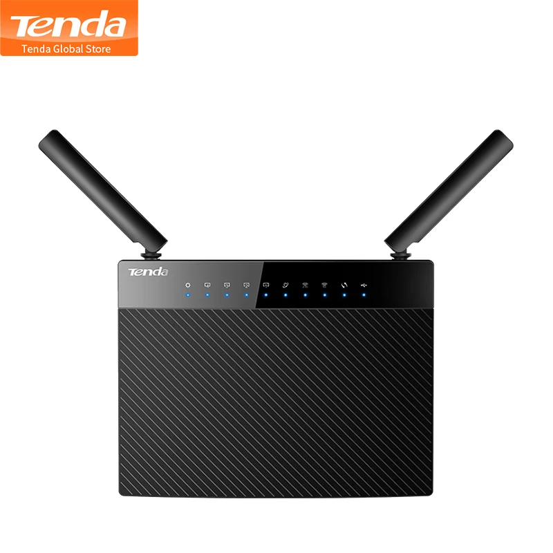 Tenda AC9 1200M умный двухдиапазонный 802.11AC 2,4G/5 ГГц Гигабитный беспроводной WiFi маршрутизатор повторитель, несколько функций, простая настройка