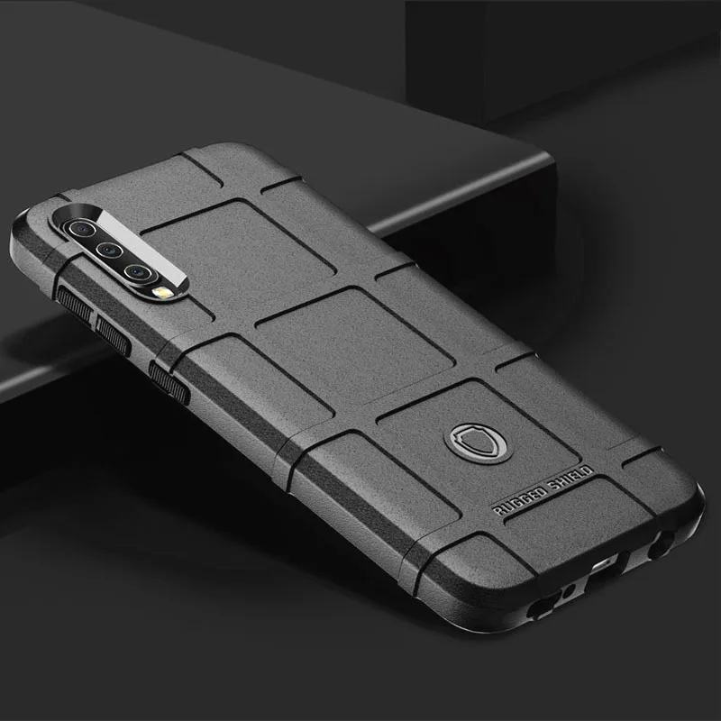 

For Samsung Galaxy A10 A20 A30 A40 A50 A70 Case Soft Silicone rugged shield shockproof Armor Protect Back Cover Case M10 M20 M30