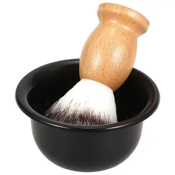 

Badger Bowl Men Barber Soap Cup of Plastic Face Cleaning Soap Bowl