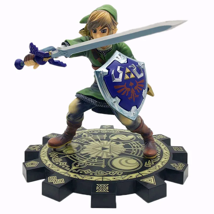 Легенда о Зельде меч неба ПВХ фигурка 1/7 Аниме игра игрушка Zelda ссылка
