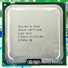 intel core 2 quad Q9500 CPU Processor (2.83Ghz/ 6M /1333GHz) Socket 775 Desktop CPU free shipping