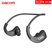 DACOM G06 L05 Music Wireless Bluetooth Earphones Headphone Super Bass Cordless Sport Headset with Mic for Android Phone iPhone 8