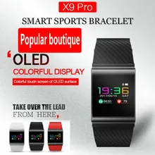X9Pro smart bracelet OLED color screen sports waterproof watch Heart rate sphygmomanometer step smart bracelet X9Pro smart bracelet OLED color screen sports waterproof watch Heart rate sphygmomanometer step smart bracelet