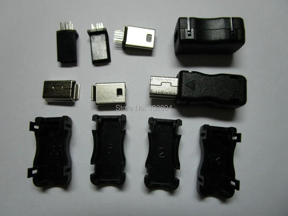 Мини USB разъем для разъема 30 шт. в упаковке 10 pin пластиковый корпус|shell star|socket 370shell
