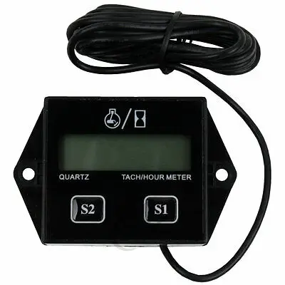 

Digital Tach Hour Meter Tachometer Gauge For 2 Stroke & 4 stroke Gas Engines