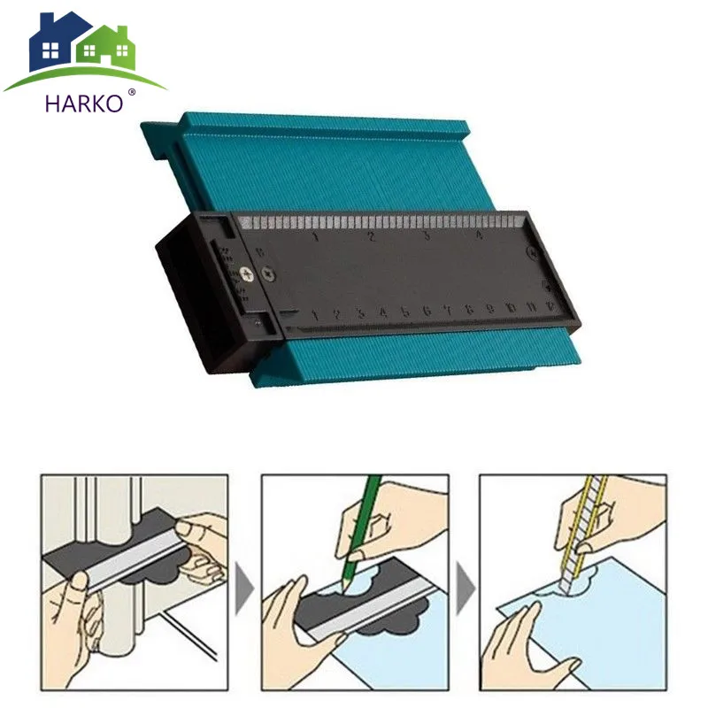 

Dropshipping Profile Copy Gauge Contour Gauge Duplicator Standard 5" Width Wood Marking Tool Tiling Laminate Tiles General Tools
