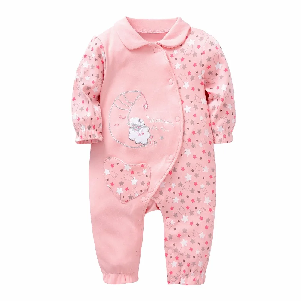 Baby Clothing Cotton Rompers Newborn jumpsits Baby girls Romper Clothes