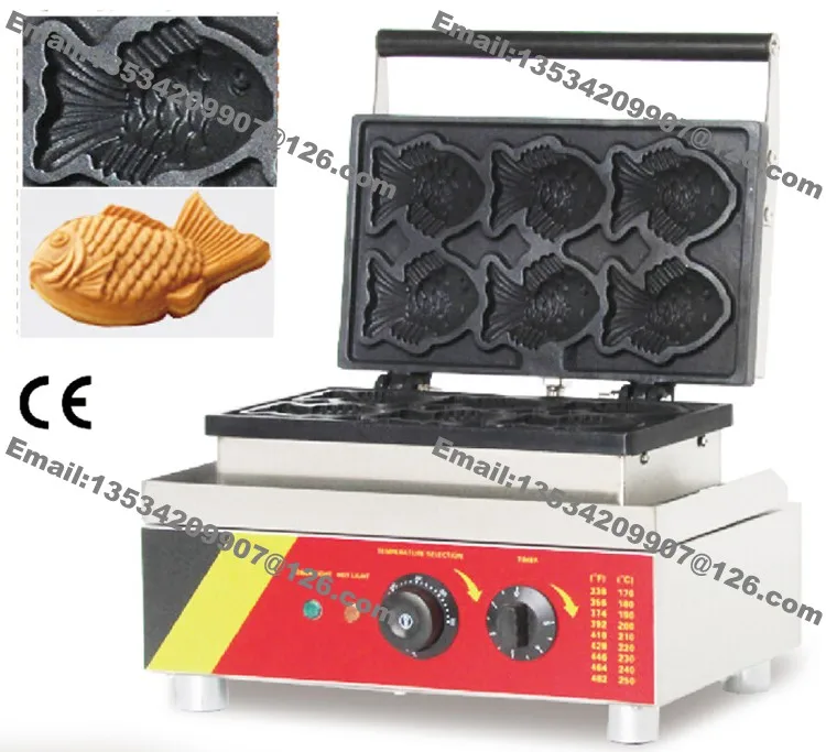 Free Shipping Commercial Non stick 110v 220v Electric 6pcs Mini Korean