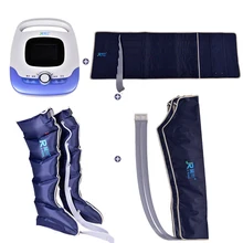 Электрическое отопление воздушный компрессионный массажер для ног талии руки ноги обертывания для стоп, лодыжек до середины икры массаж облегчение боли способствует хорошему кровообращению